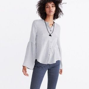 Madewell Bell Sleeve Button Down Shirt
